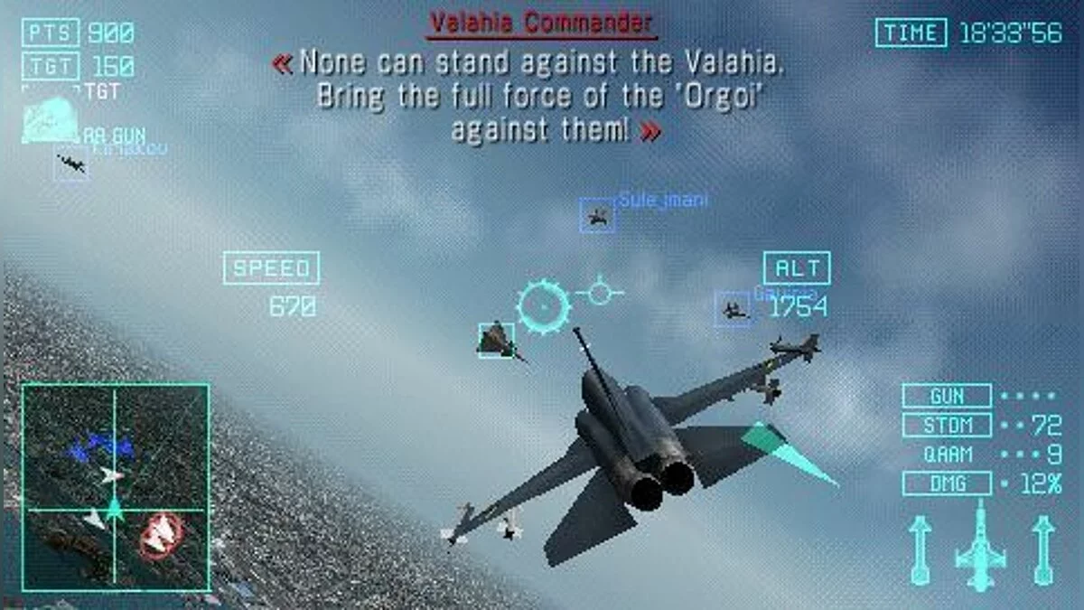 Ekran görüntüleri Ace Combat: Joint Assault / Resim 74
