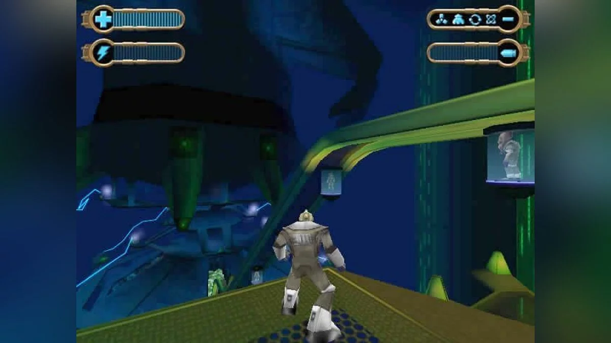 Capturas de tela de Adam Blaster: Atomic Enforcer / Imagem 1