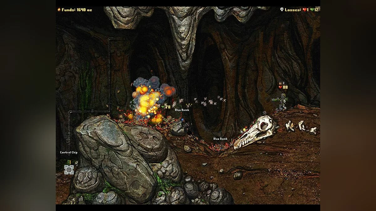 Screenshot dari Cortex Command / Gambar 2