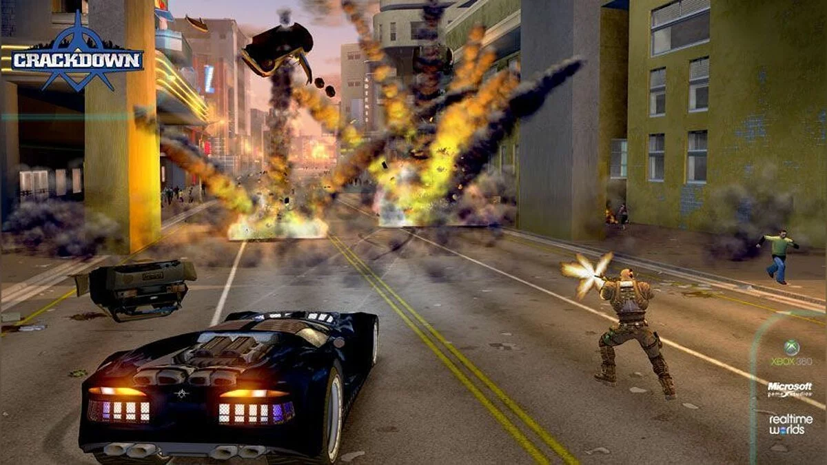Posnetki zaslona iz Crackdown / Slika 15
