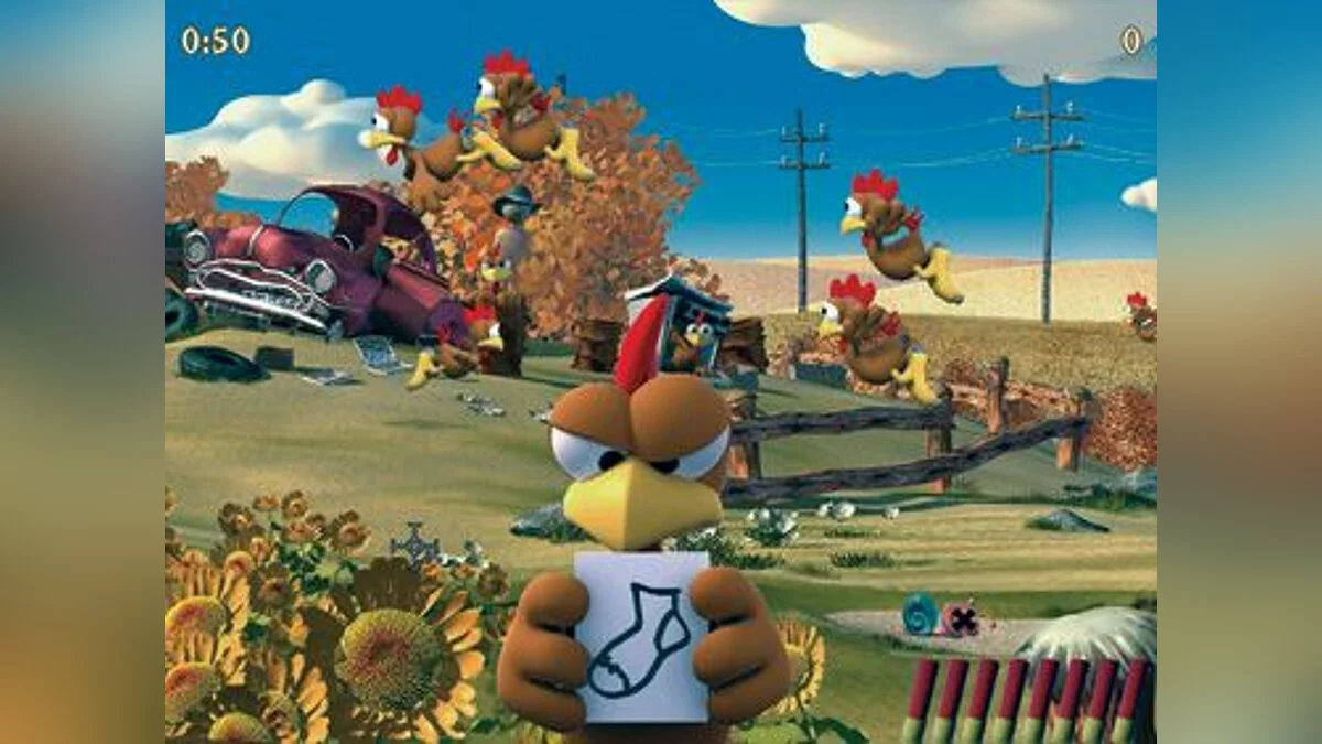Скріншоти з Crazy Chicken: 10