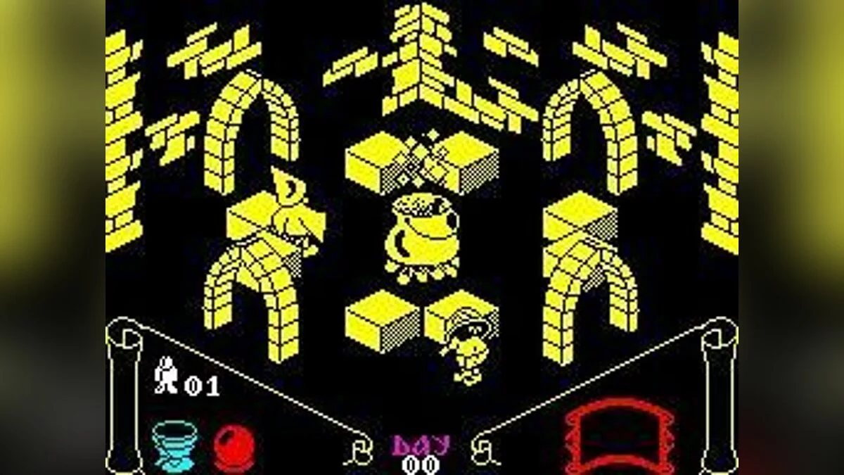 Capturas de tela de Knight Lore / Imagem 1