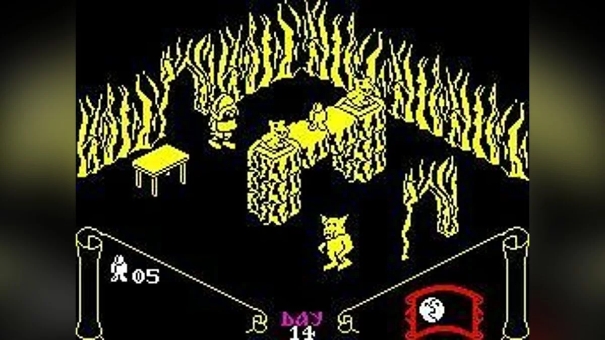 Capturas de tela de Knight Lore / Imagem 2