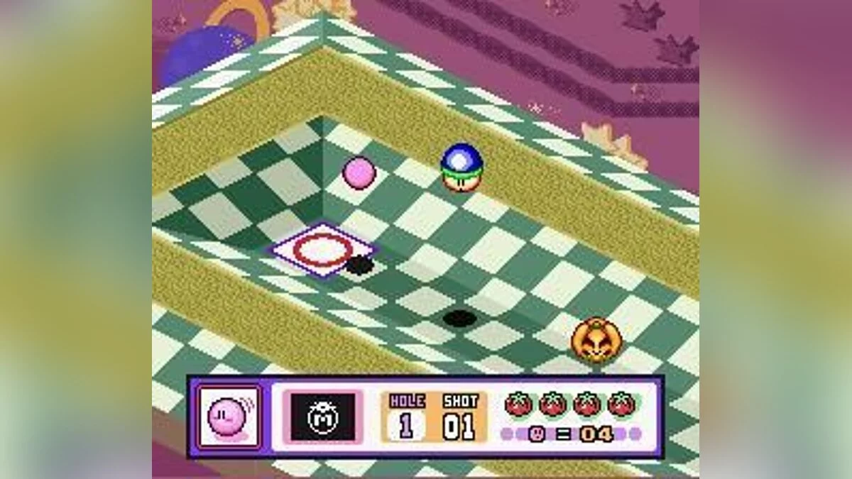 Capturas de tela de Kirby's Dream Course / Imagem 7