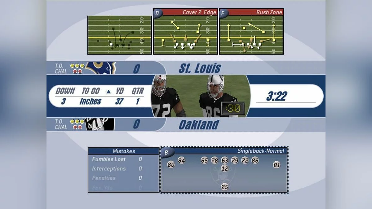 Ekran görüntüleri Madden NFL 2003 (2002) / Resim 13
