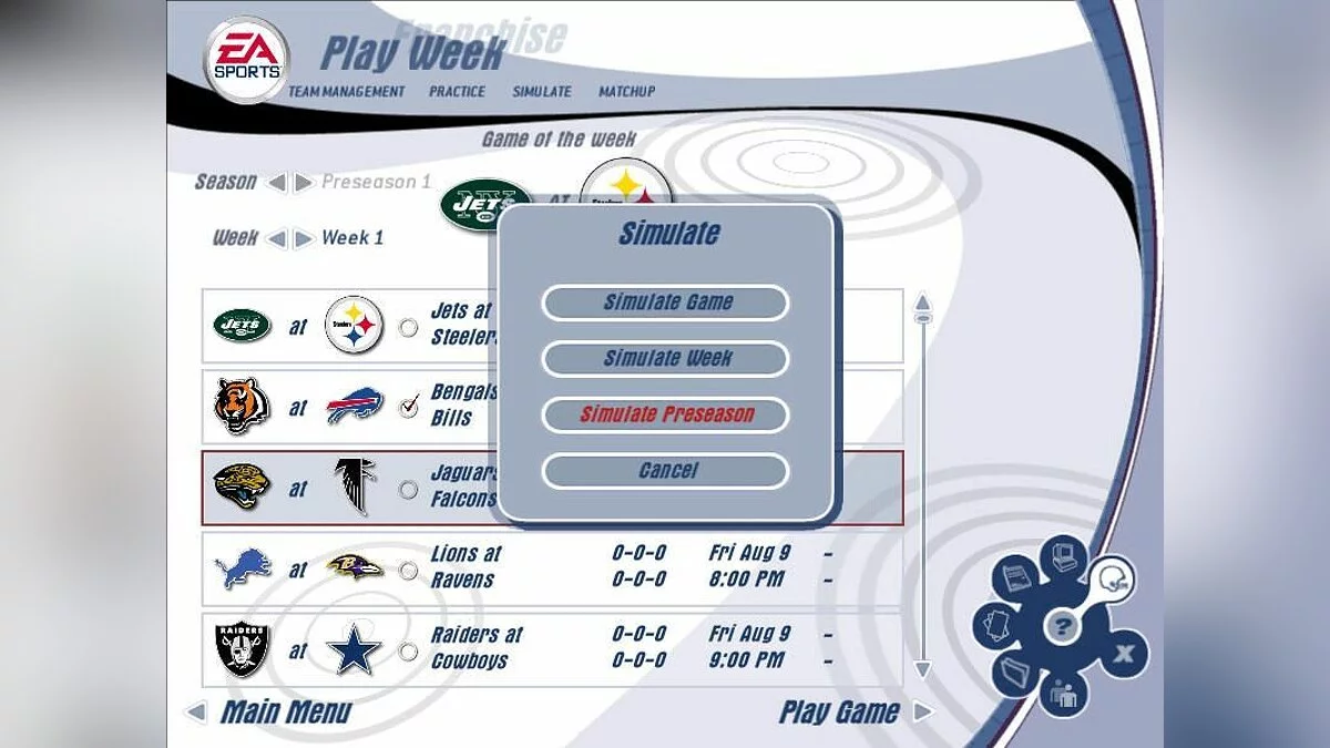 Ekran görüntüleri Madden NFL 2003 (2002) / Resim 48