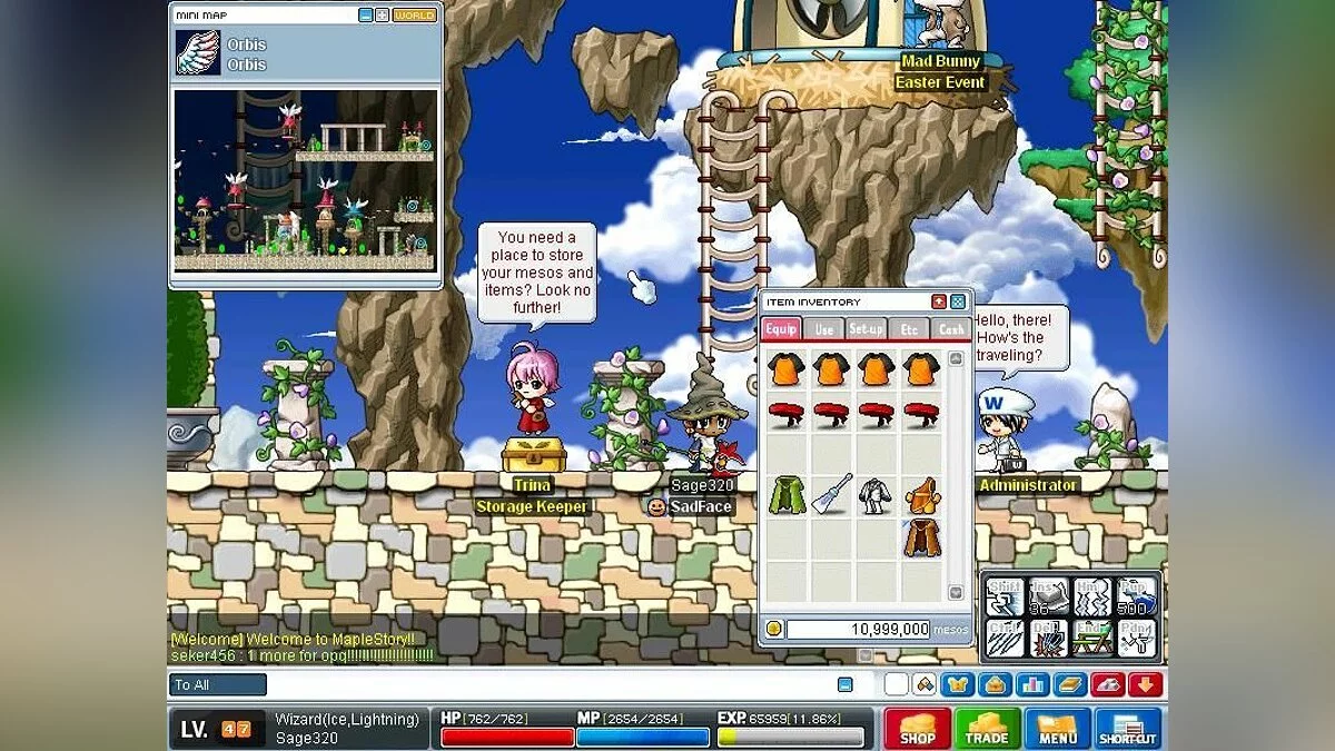 Capturas de tela de MapleStory / Imagem 21