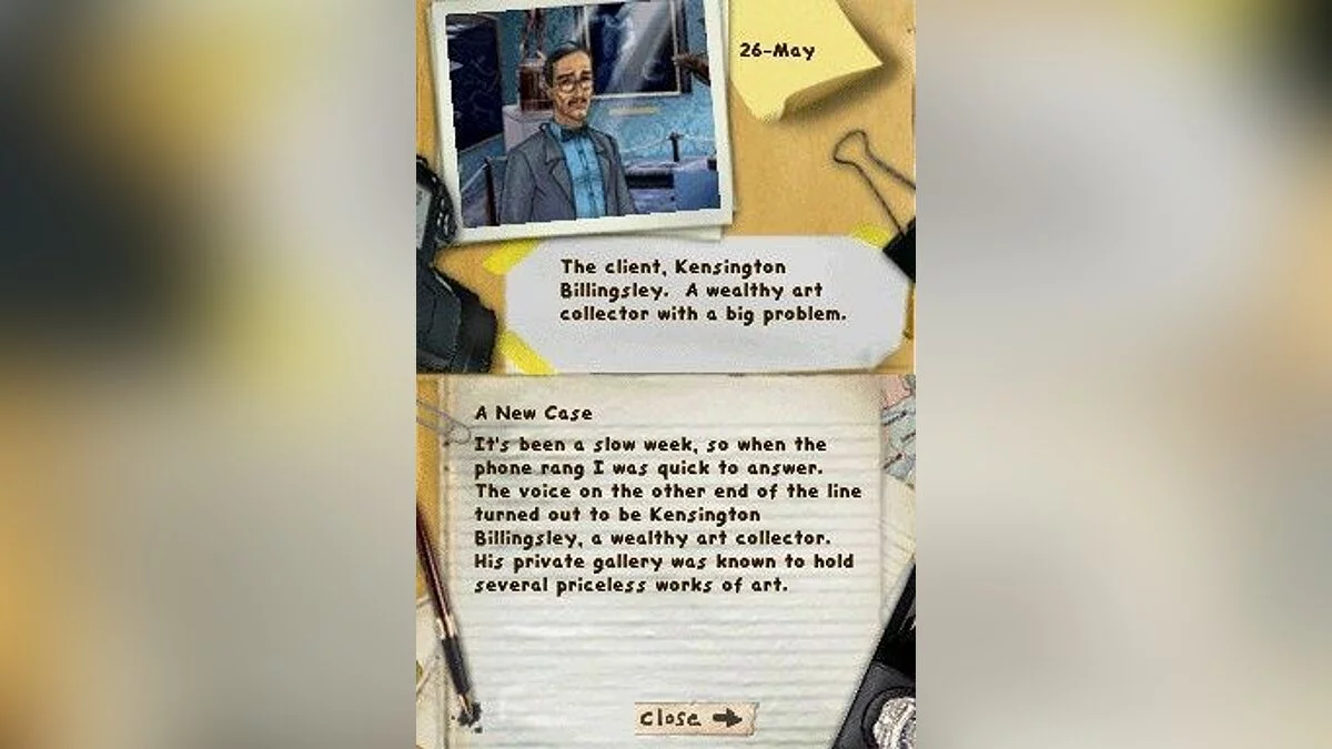 Capturas de tela de Mystery P.I. Portrait of a Thief / Imagem 1