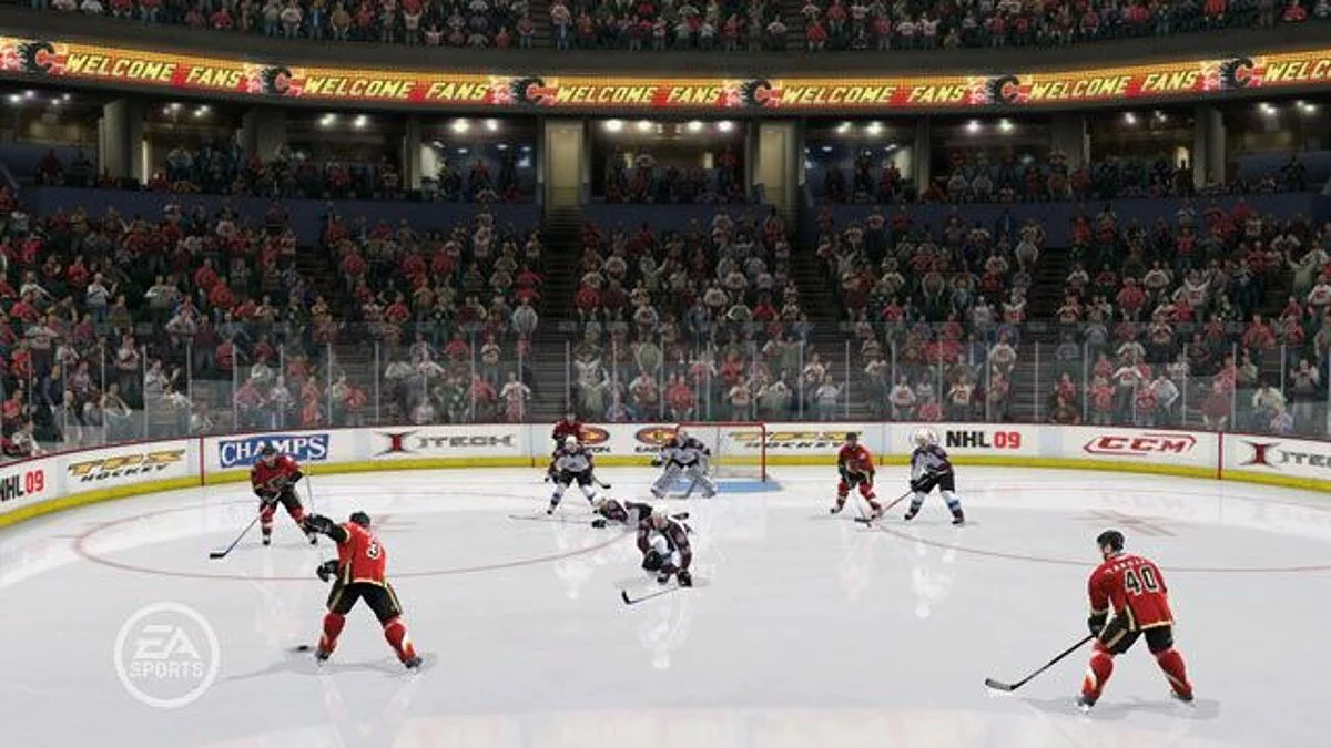 Screenshot dari NHL 09 / Gambar 21