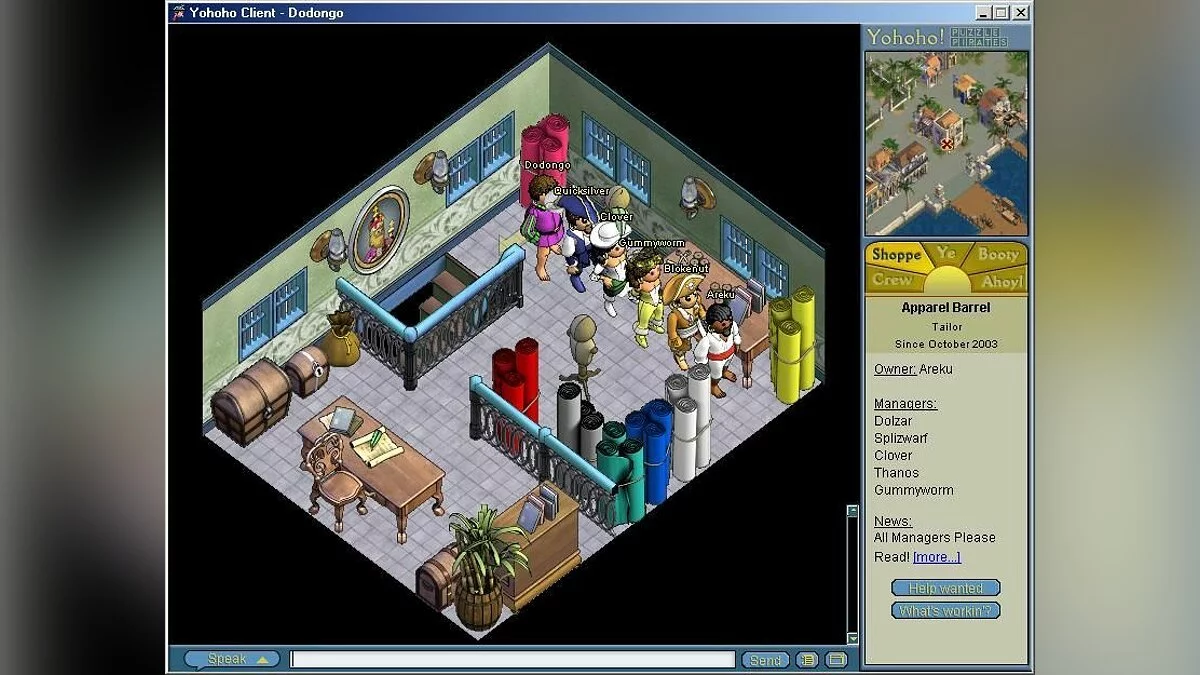 Capturas de tela de Yohoho! Puzzle Pirates / Imagem 9