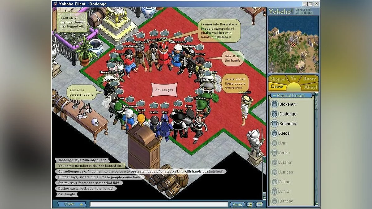 Capturas de tela de Yohoho! Puzzle Pirates / Imagem 10