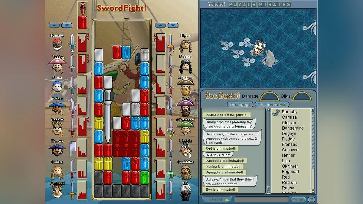 Capturas de tela de Yohoho! Puzzle Pirates / Imagem 21