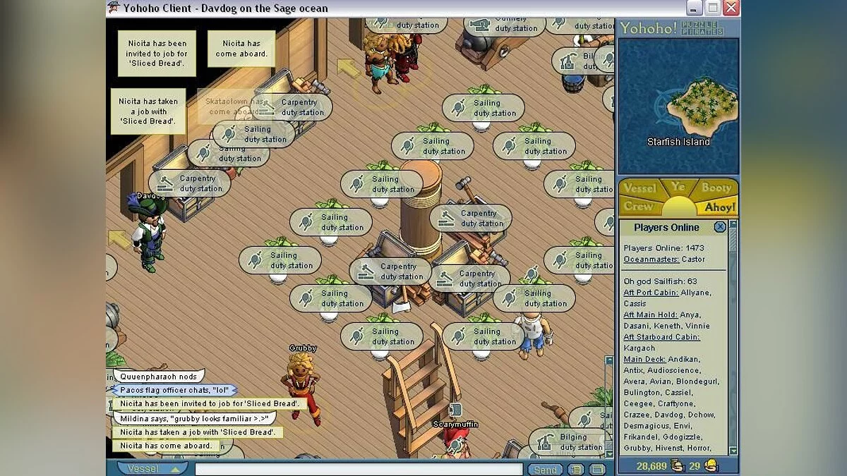 Capturas de tela de Yohoho! Puzzle Pirates / Imagem 43