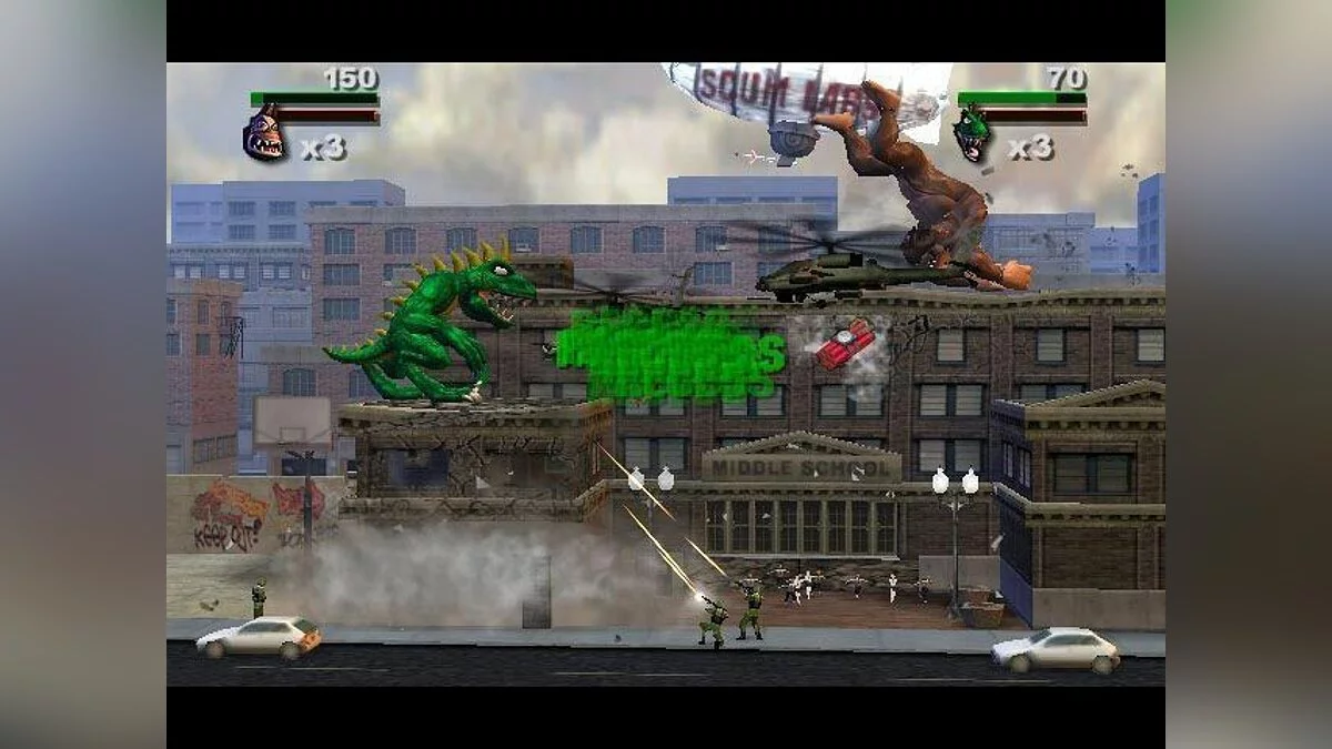 Captures d'écran de Rampage: Total Destruction / Image 41