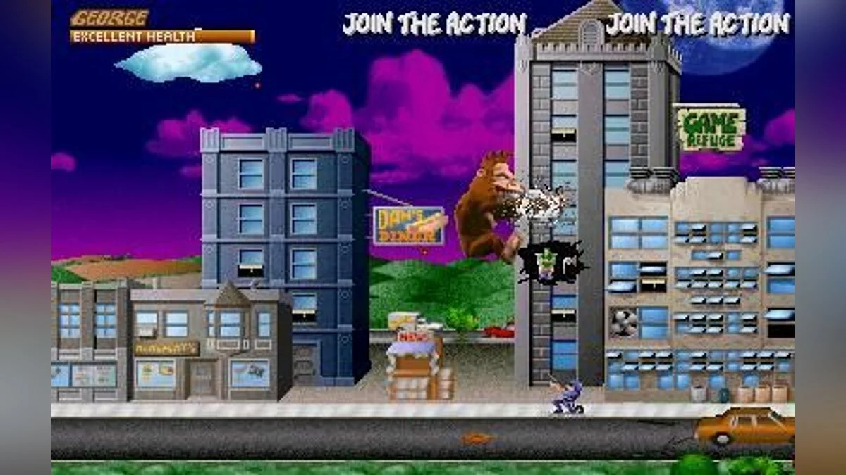 Скріншоти з Rampage World Tour