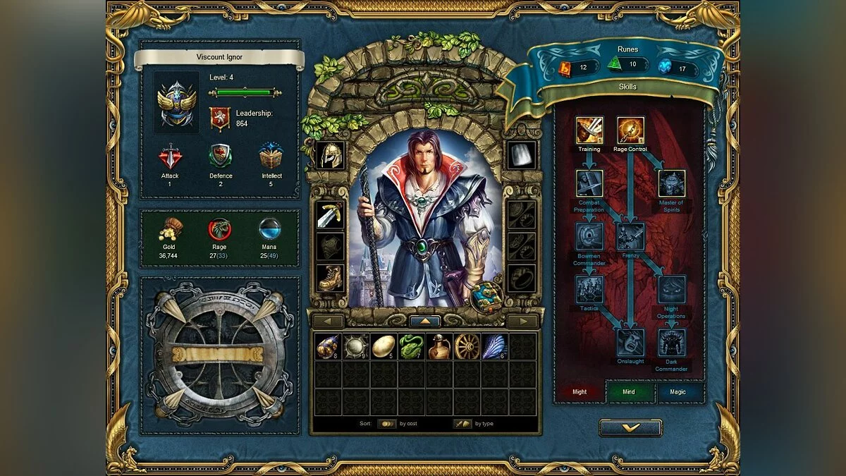 Capturas de tela de King's Bounty: The Legend