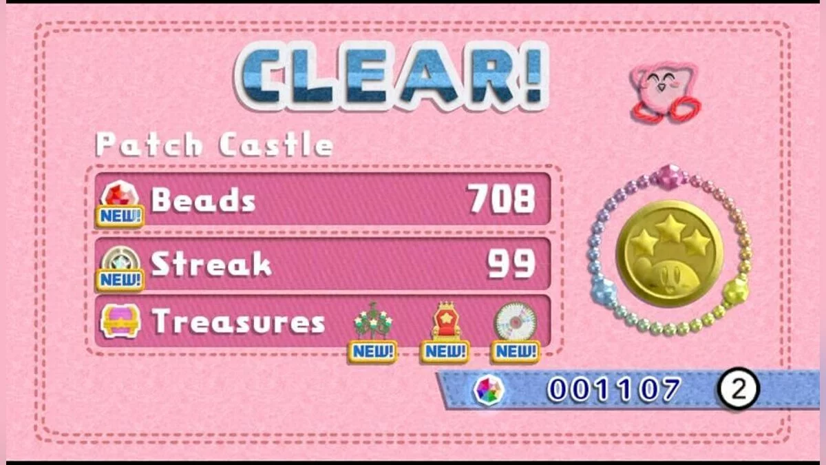 Скріншоти з Kirby's Epic Yarn