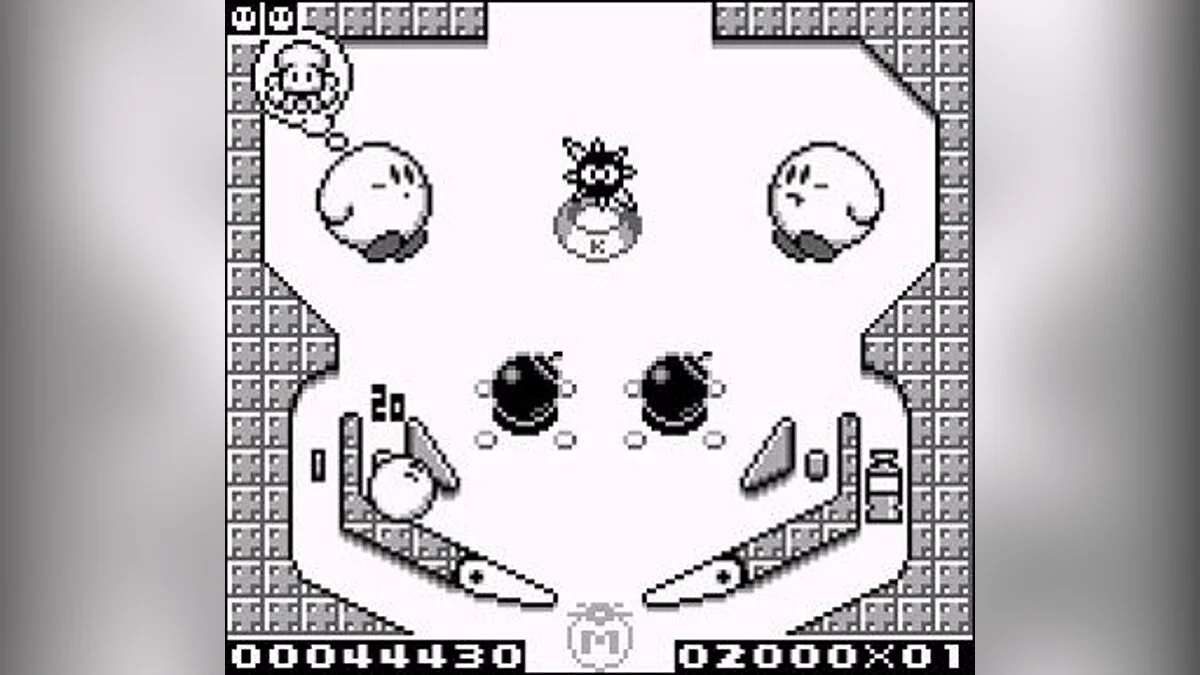 Скріншоти з Kirby's Pinball Land