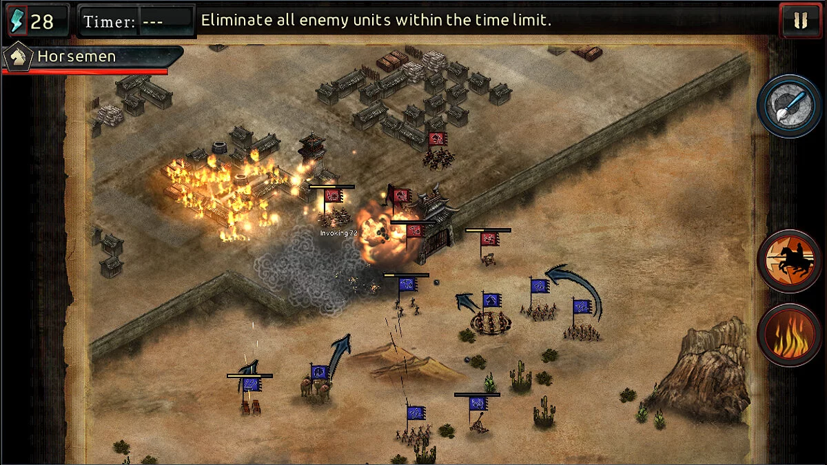Capturas de tela de Autumn Dynasty: Warlords / Imagem 10