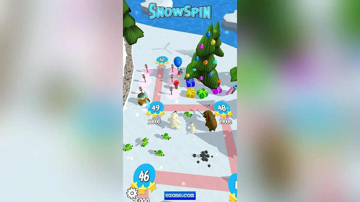 Captures d'écran de Snow Spin / Image 3