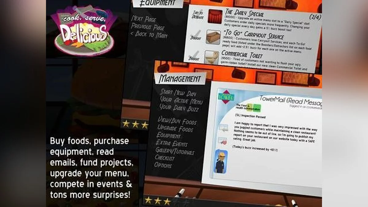 Screenshots aus Cook, Serve, Delicious! / Bild 2