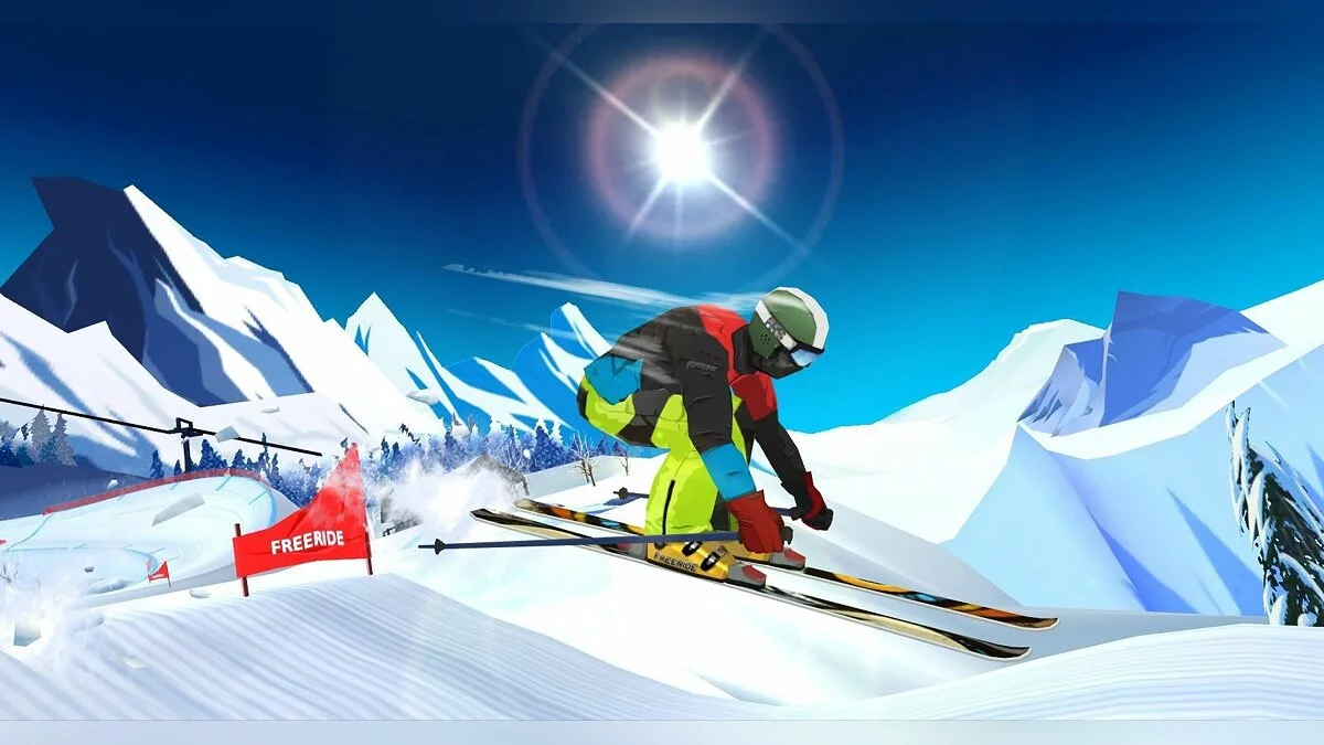 Capturas de tela de FRS Ski Cross / Imagem 5
