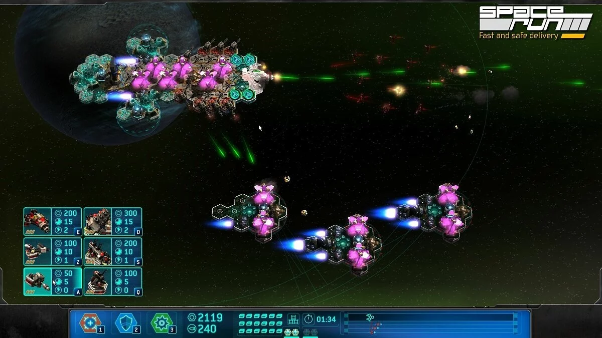 Screenshots aus Space Run / Bild 4