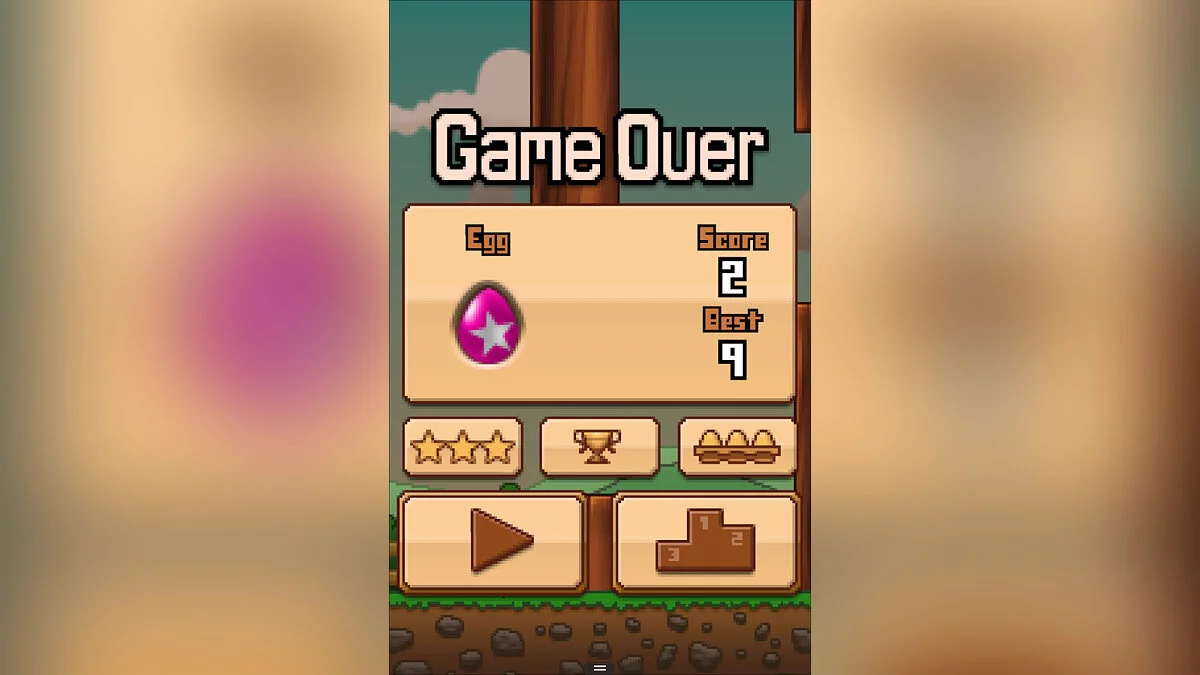 Capturas de tela de Tappy Chicken / Imagem 5