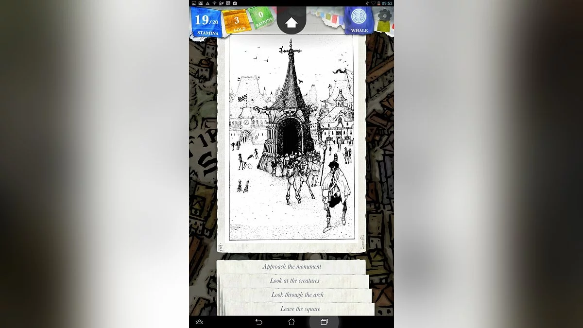 Screenshot dari Sorcery! / Gambar 4
