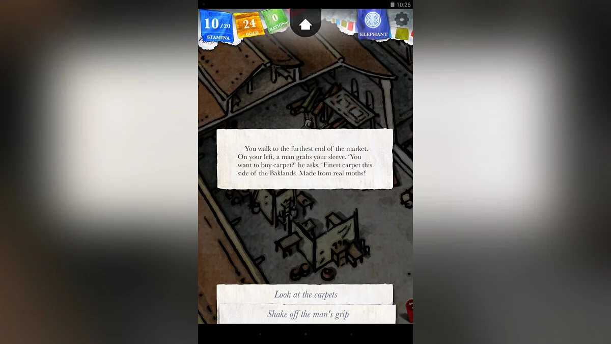 Screenshot dari Sorcery! / Gambar 11