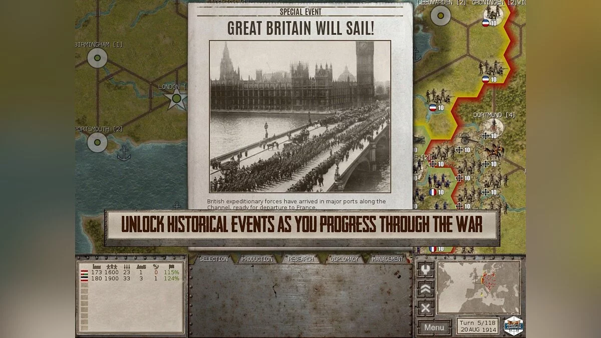 Captures d'écran de Commander: The Great War / Image 45