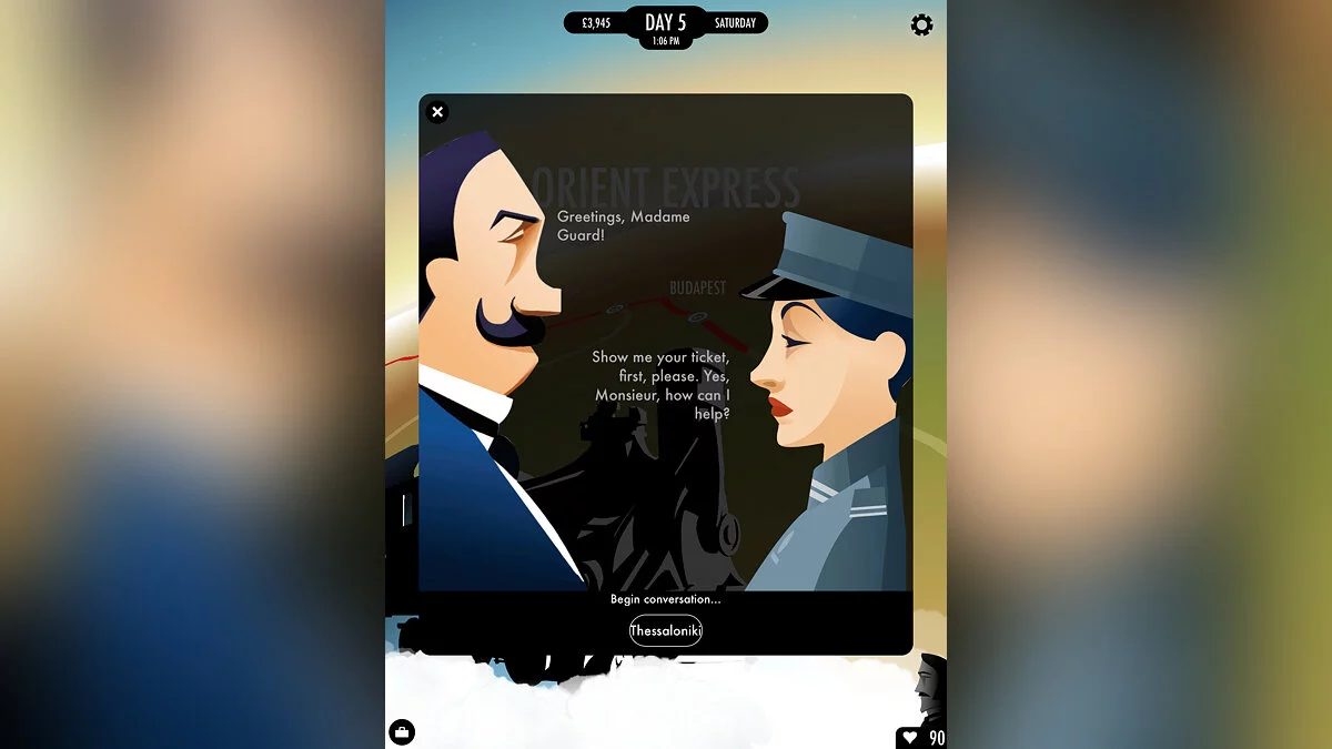 Capturas de pantalla de 80 days / Imagen 1