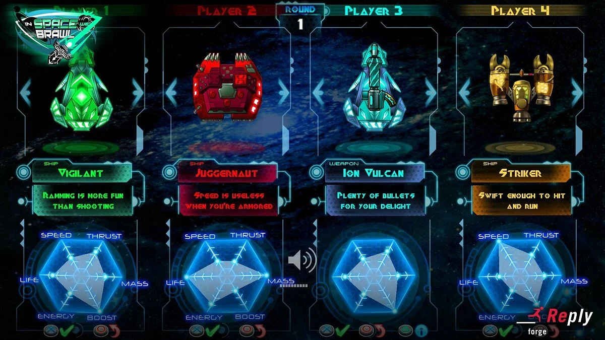 Screenshots from In Space We Brawl / Image 16