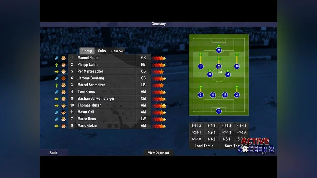 Capturas de tela de Active Soccer 2 / Imagem 1