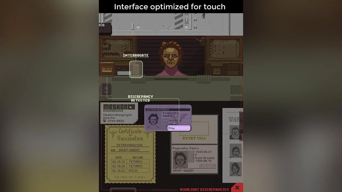 Capturas de tela de Papers, Please / Imagem 2