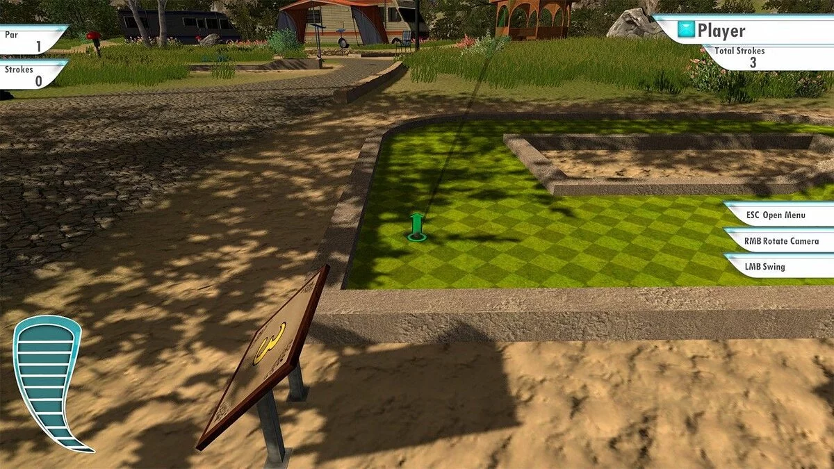 Screenshots aus 3D Mini Golf / Bild 2