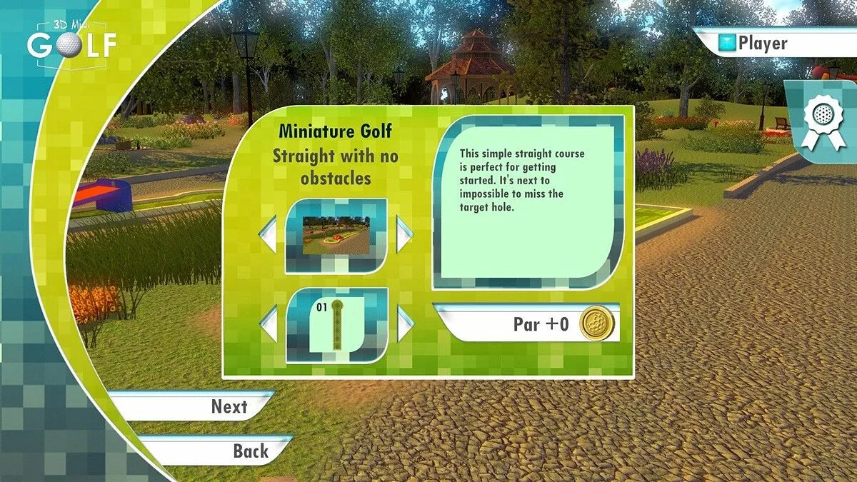 Screenshots aus 3D Mini Golf / Bild 3