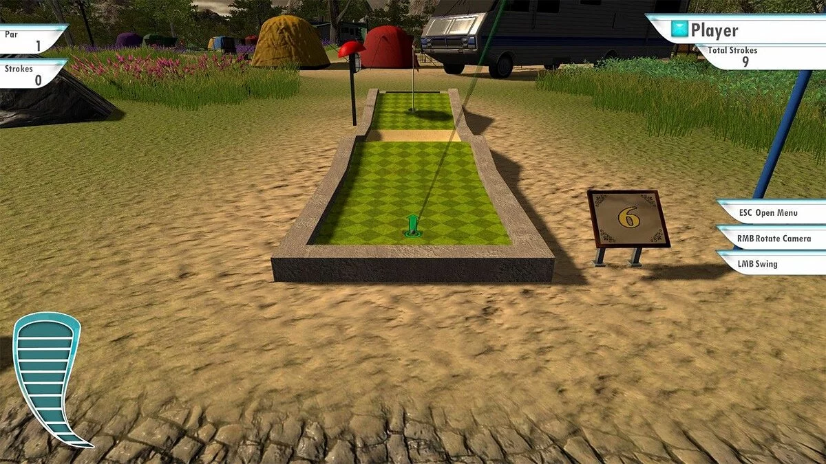 Screenshots aus 3D Mini Golf / Bild 4