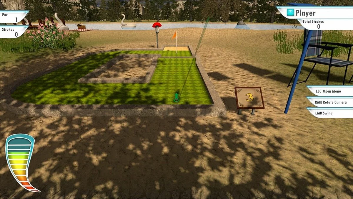 Screenshots aus 3D Mini Golf / Bild 5