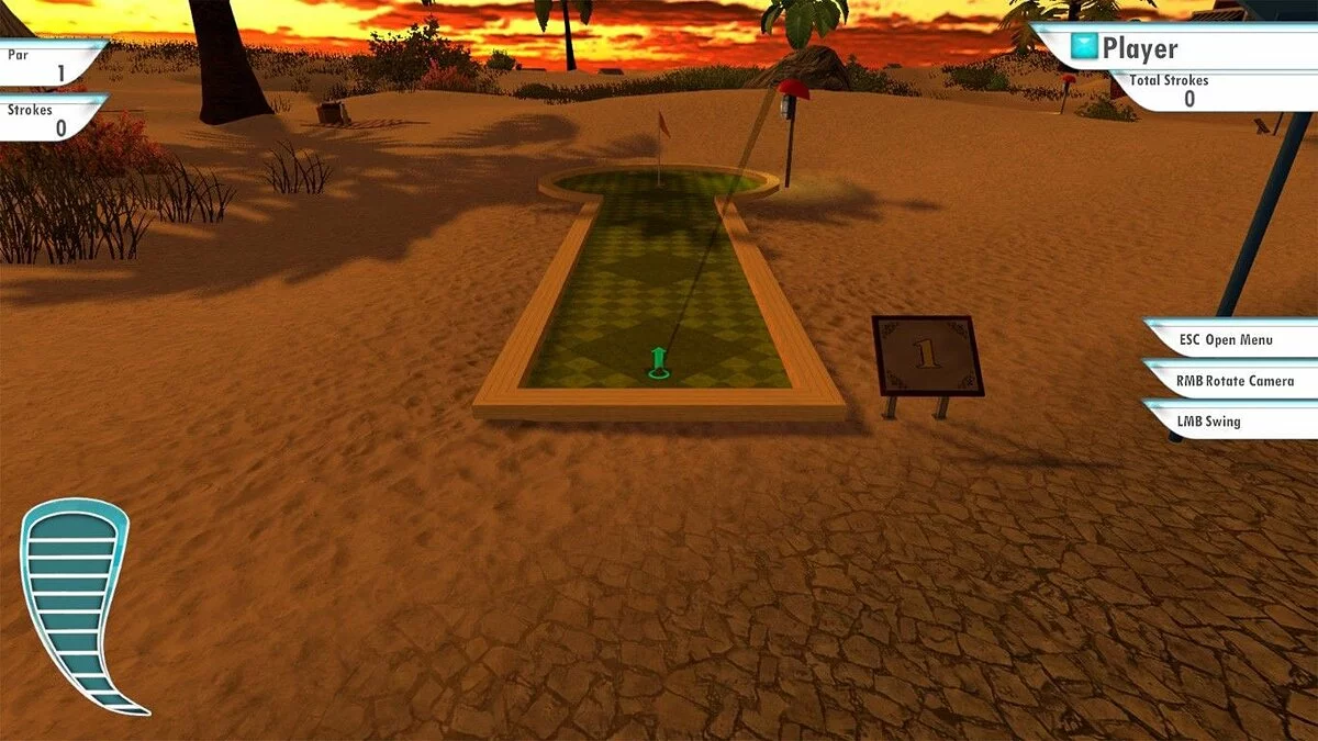 Screenshots aus 3D Mini Golf / Bild 6