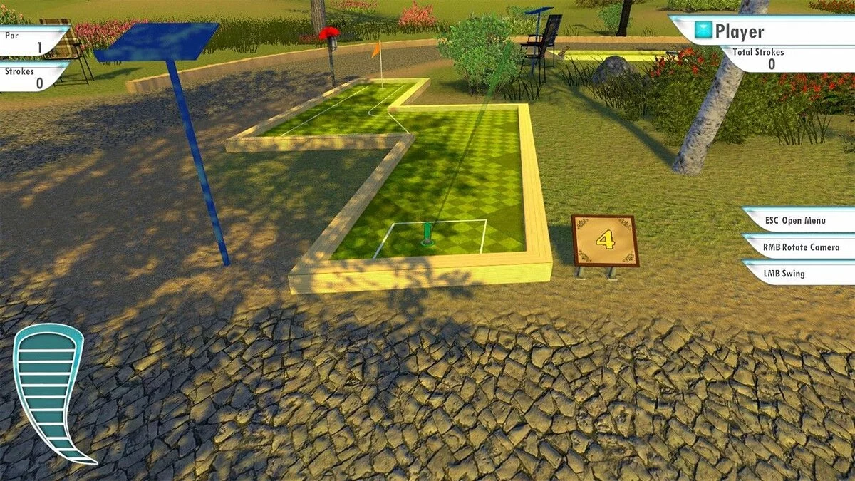 Screenshots aus 3D Mini Golf / Bild 9