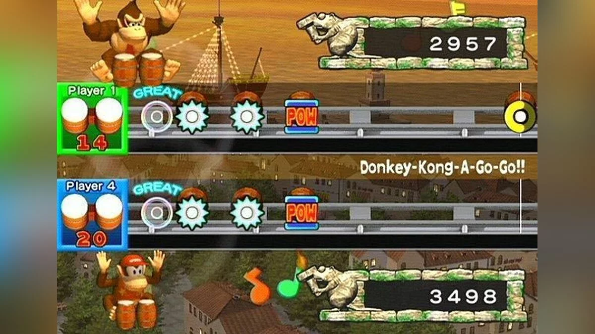 Ekran görüntüleri Donkey Konga 2 / Resim 2