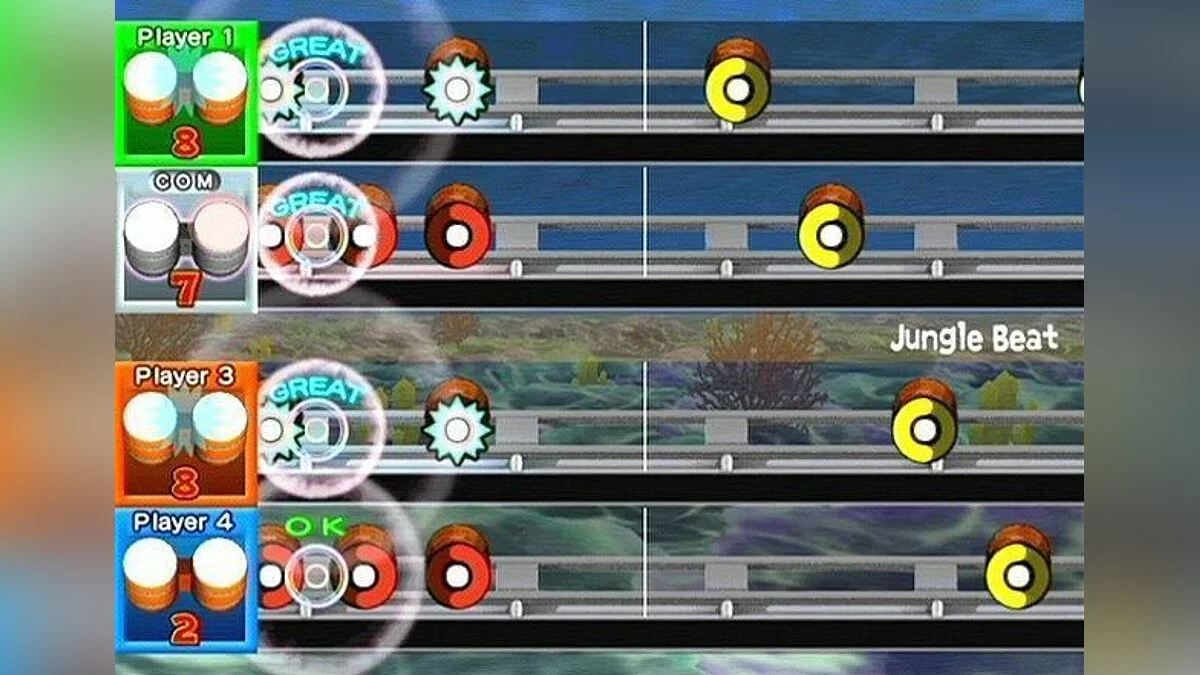 Ekran görüntüleri Donkey Konga 2 / Resim 4