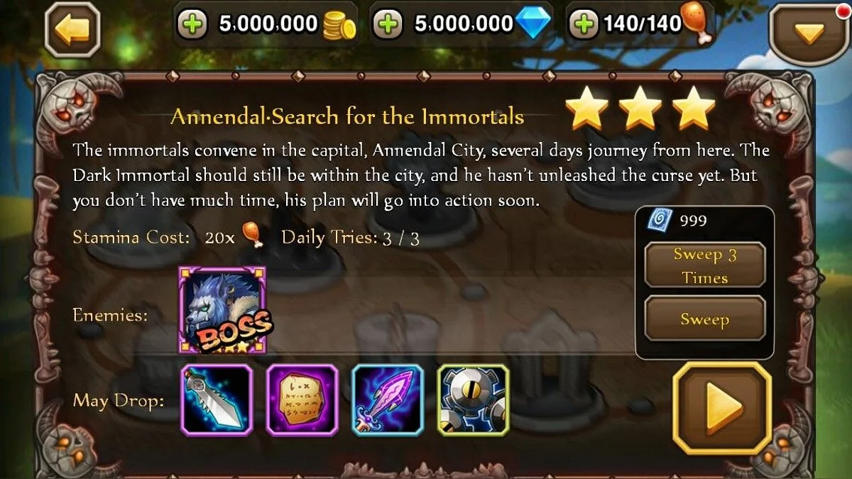 Capturas de tela de Soul Hunters / Imagem 8