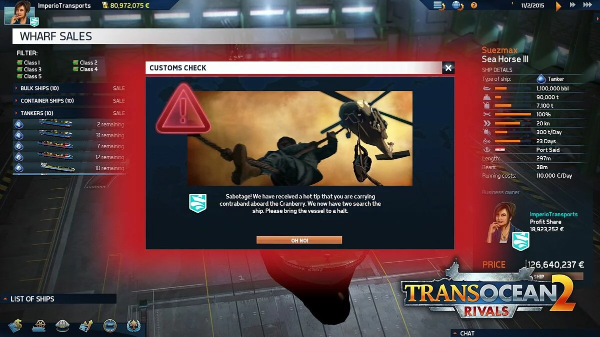 Screenshots from TransOcean 2: Rivals / Image 28