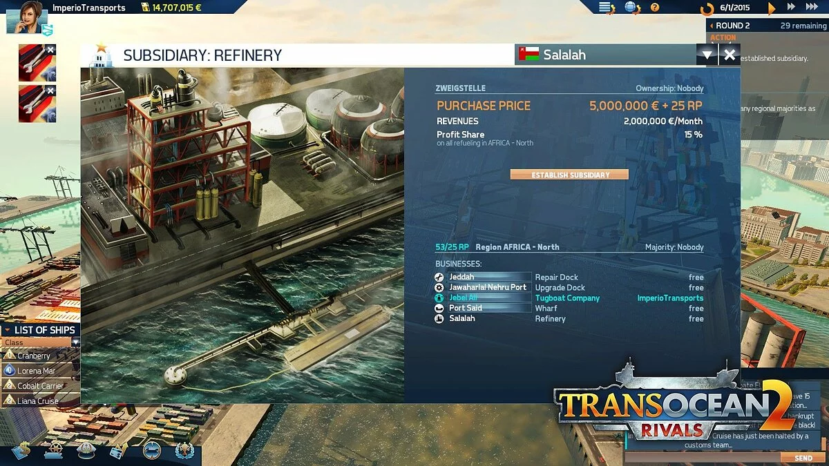 Screenshots from TransOcean 2: Rivals / Image 17