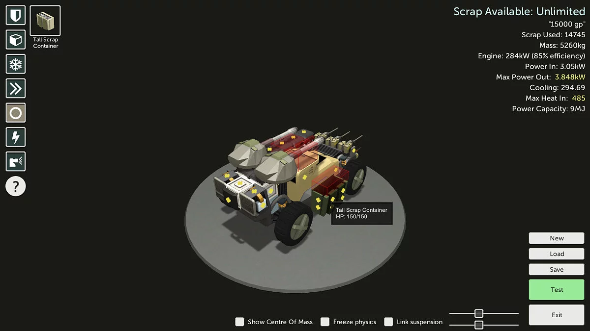 Screenshots from Scraps: Modular Vehicle Combat / Image 2