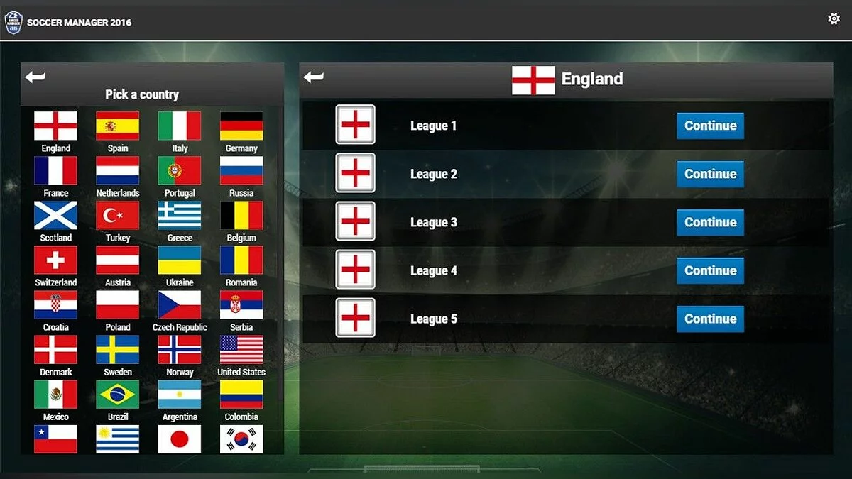 Screenshots from Soccer Manager 2016 / Image 4