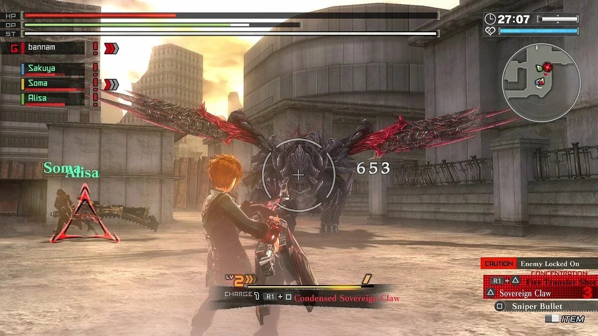 Capturas de tela de God Eater: Resurrection / Imagem 13