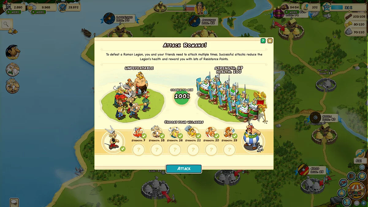 Screenshots from Asterix & Friends / Image 5